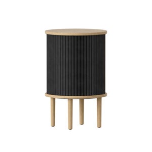 Audacious Side Table Oak/Charcoal