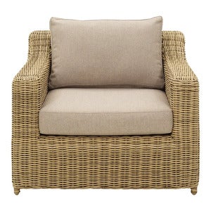 Glendon armchair  Rustic / Beige