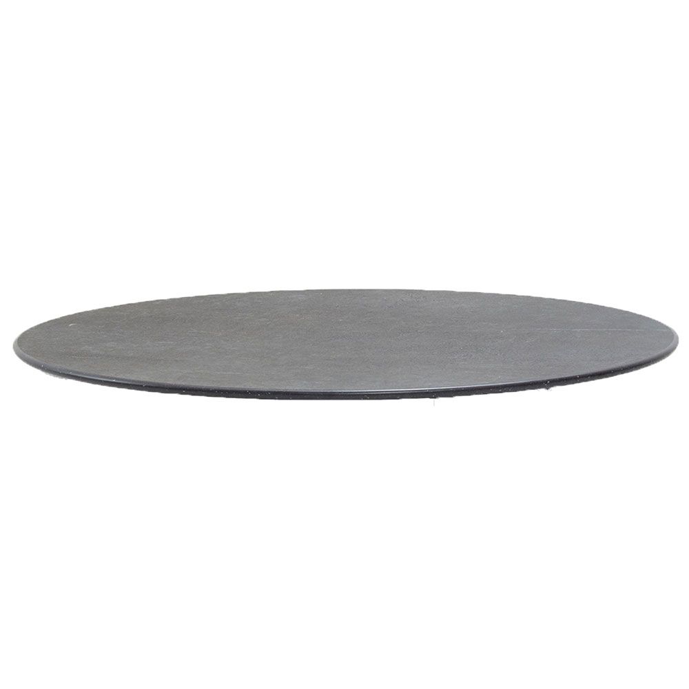 Table top Dia. 70 Cm Fossil Black Keiska