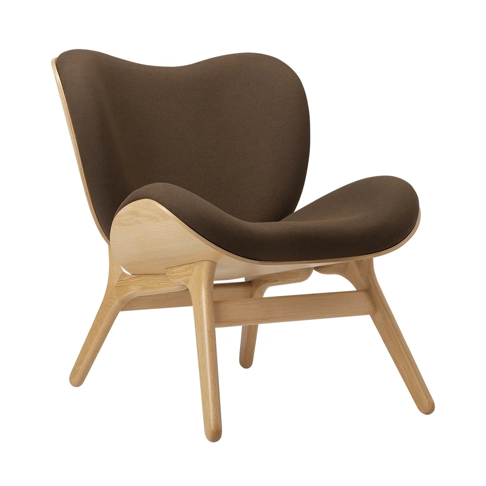 A Conversation Piece Loungechair Oak/Mocca