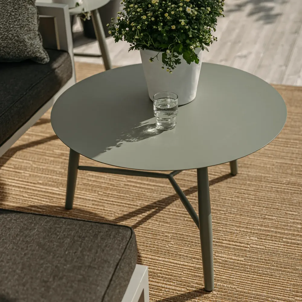 Vannes coffee table Ø60 cm - Dusty Green