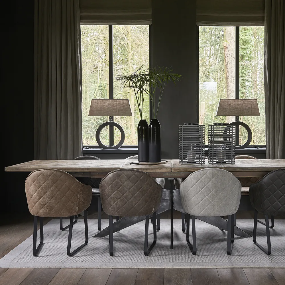 Falcon Crest Dining Table 100x220/320 cm