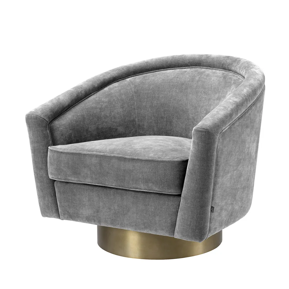 Swivel Chair Catene Clarck grey