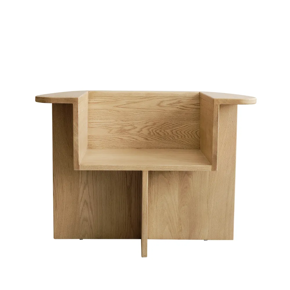  Brutus Lounge Chair - Natural Oak