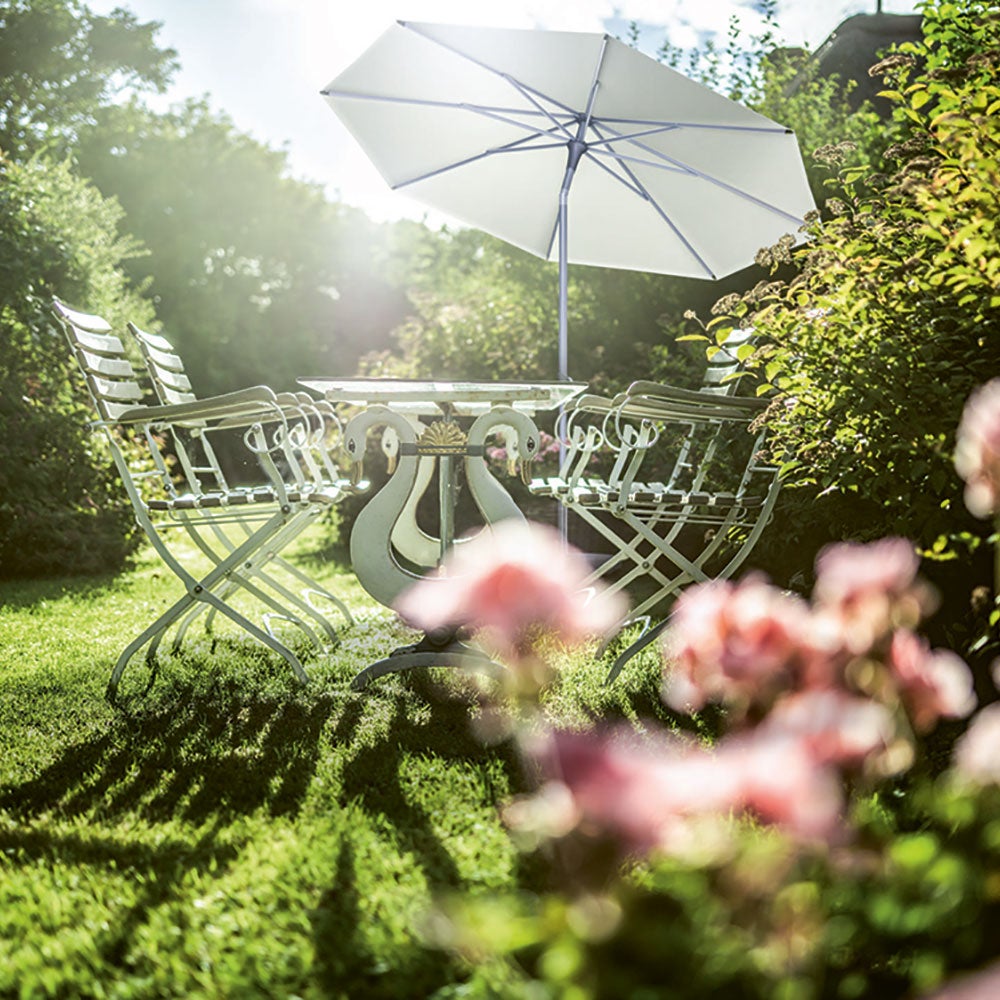 Alu-Smart parasol 300 cm cat.5 645 burgundy