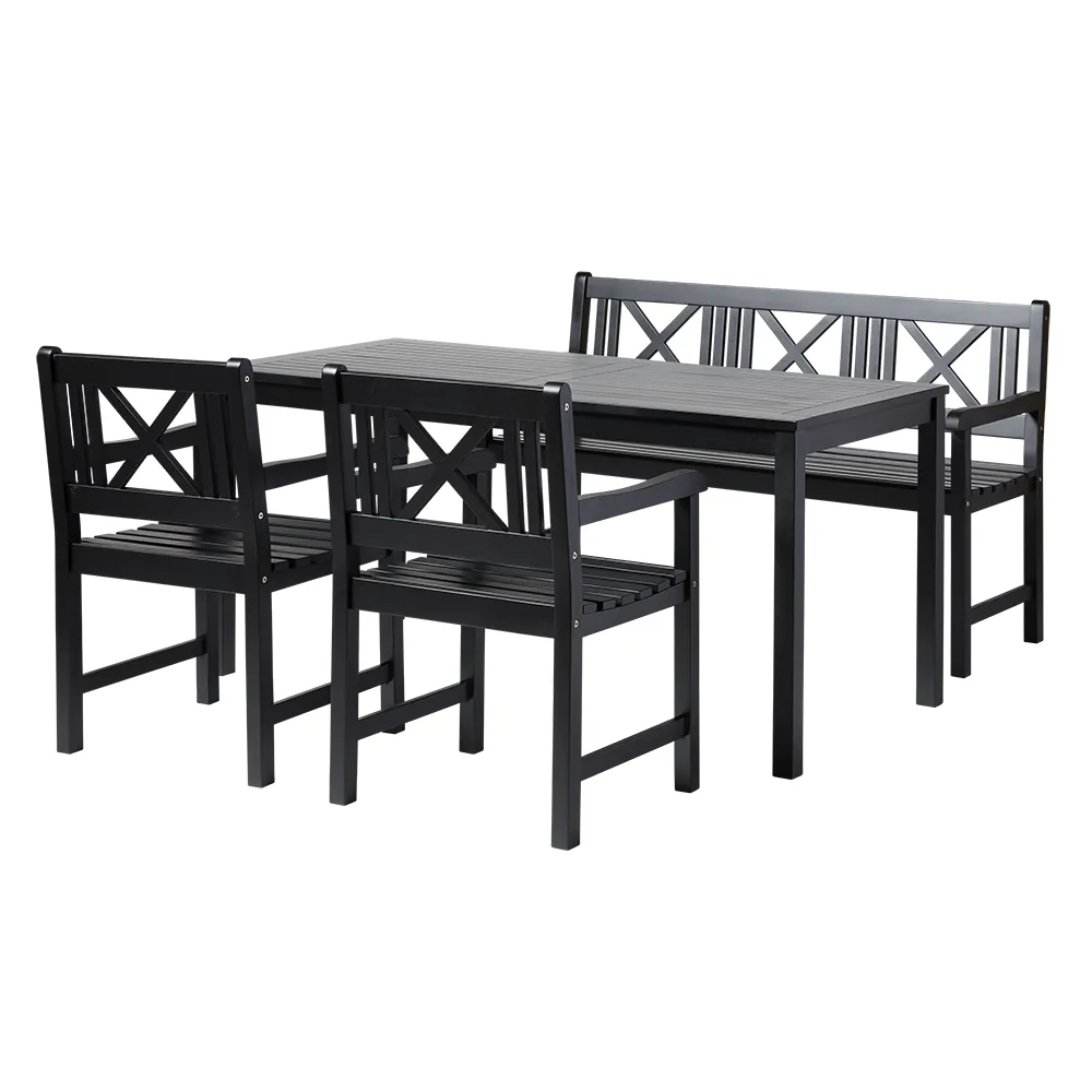 Rosenborg Dining Group Black