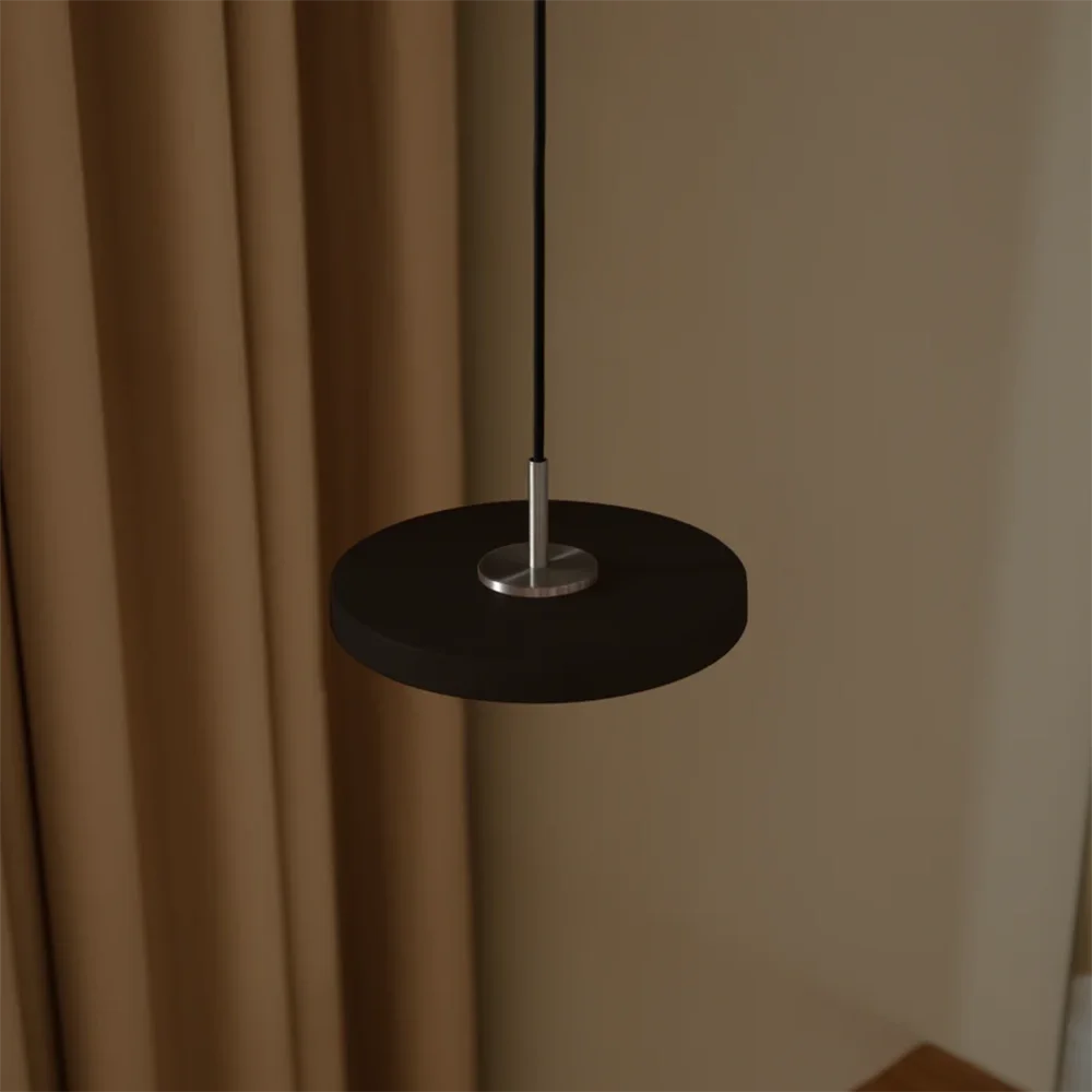 Asteria Micro Lamp Ø15 cm Black/Steel