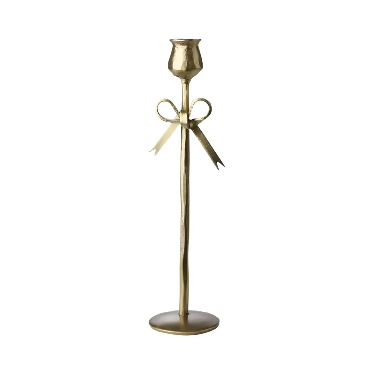 FRANCIS Candle holder Brass color L9xW7.5xH30 cm