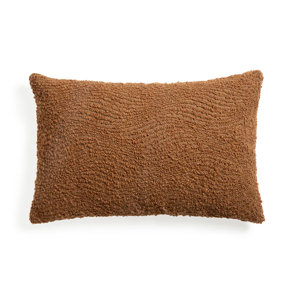 Cushion Cover Wave 60x40 cm Cinnamon