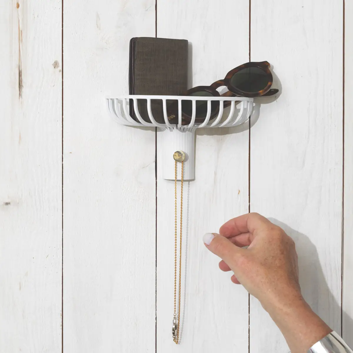 Lunett Objects key holder white