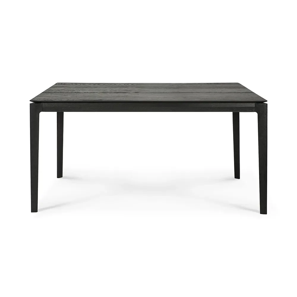 Bok Dining table 80x160 cm Black lacquered oak