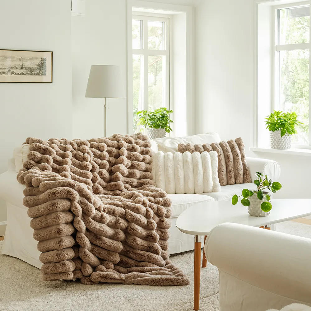 Liny Blanket Pale pink