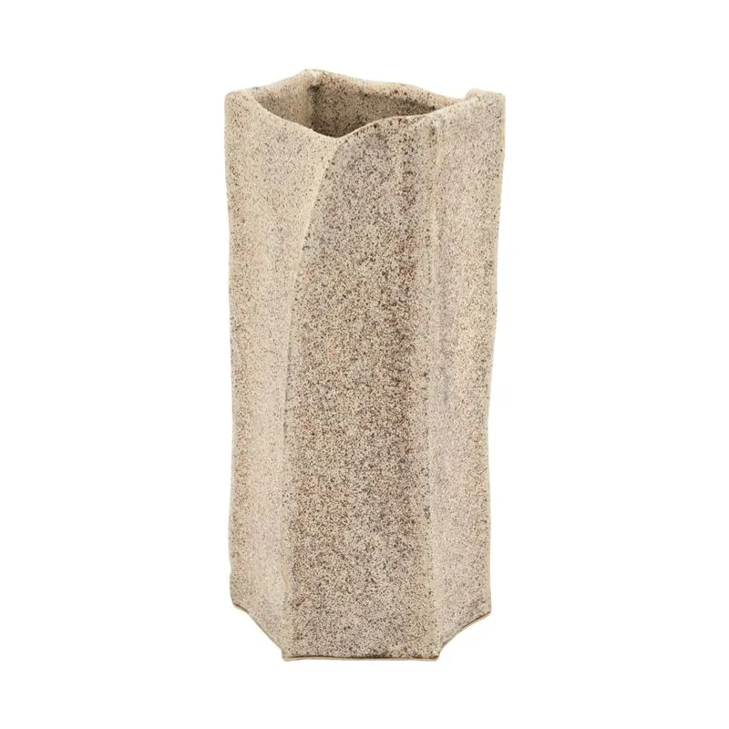 Kai medium 13,5x12x27 cm Stoneware Brown