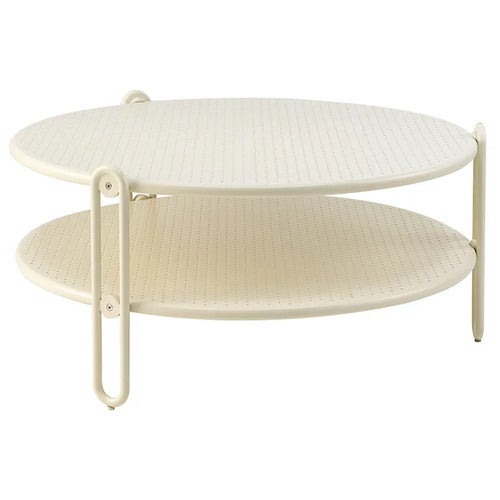 Blixt coffee table 85 cm Pearl White