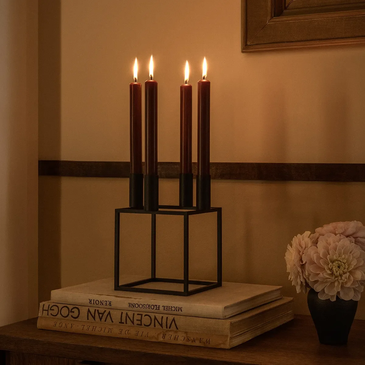 Kubus Candleholder Kubus 4 - Black