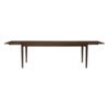 Heart'n'Soul Dining table 200/300x90x75 Dark Oak