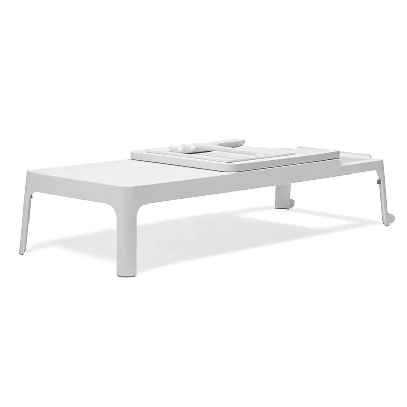 Plano sun lounger White - White 