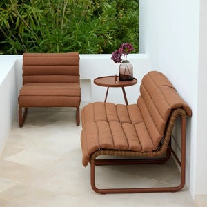 Al Dente chair seat cushion Desert red, Delight