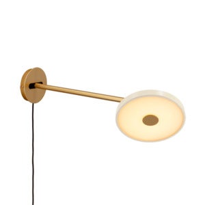 Asteria Wall Long Lamp Ø15 cm Pearl White