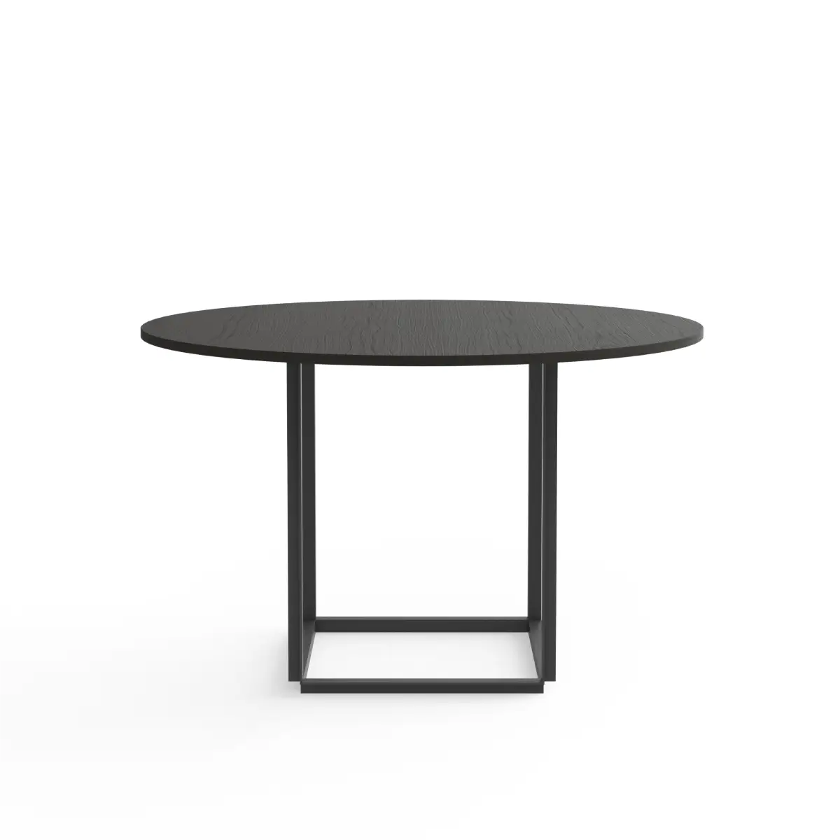Florence Tabletop Ø120cm Black Stained Ash