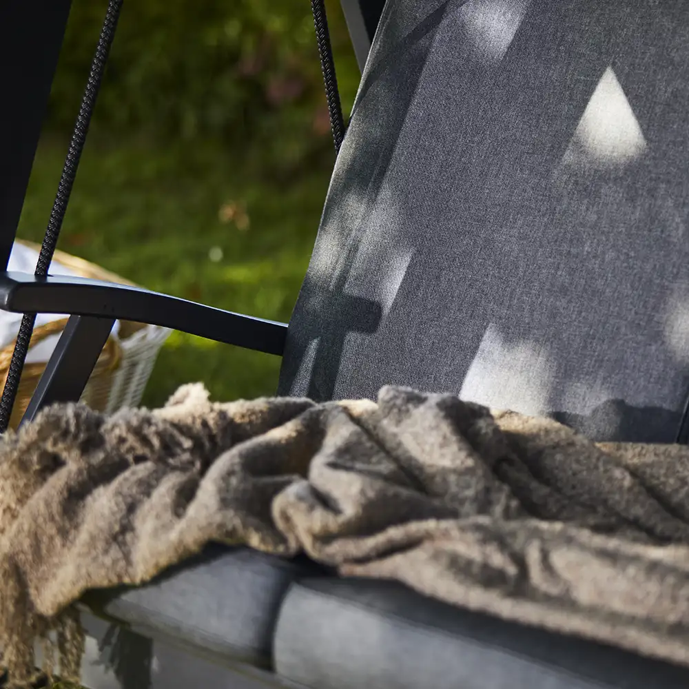 Aspö Swing sofa grey/grey