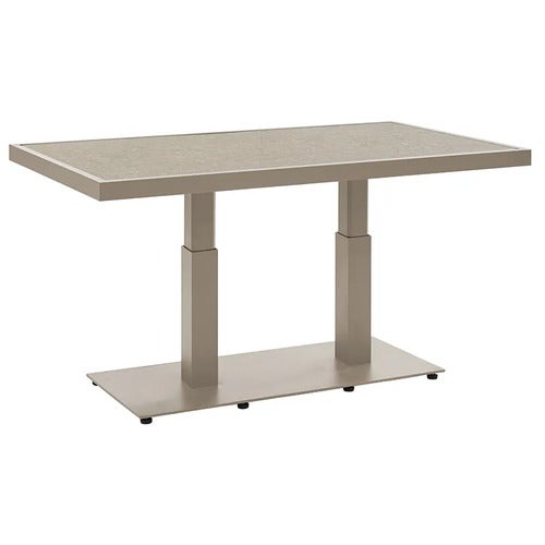 Scale coffee table 85x140 cm khaki / Greish Ceramic