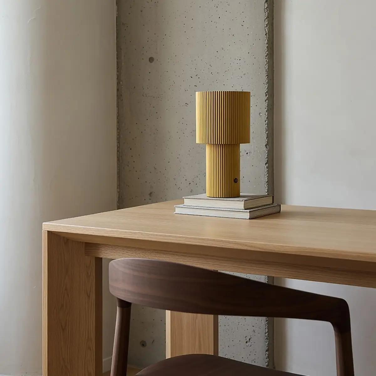 Iluma portable table lamp Ø12.2 x H22.1 cm Metal Gold