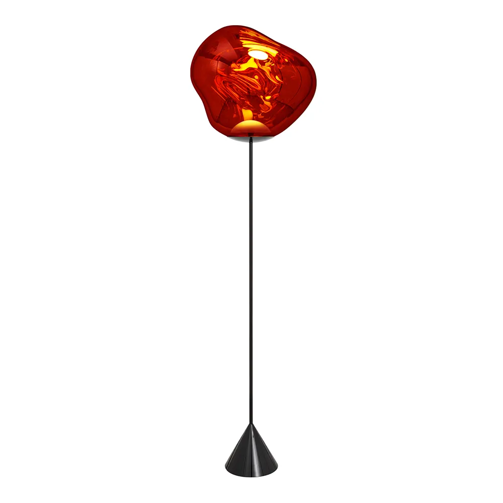 Melt Cone Slim Floor lamp Copper LED