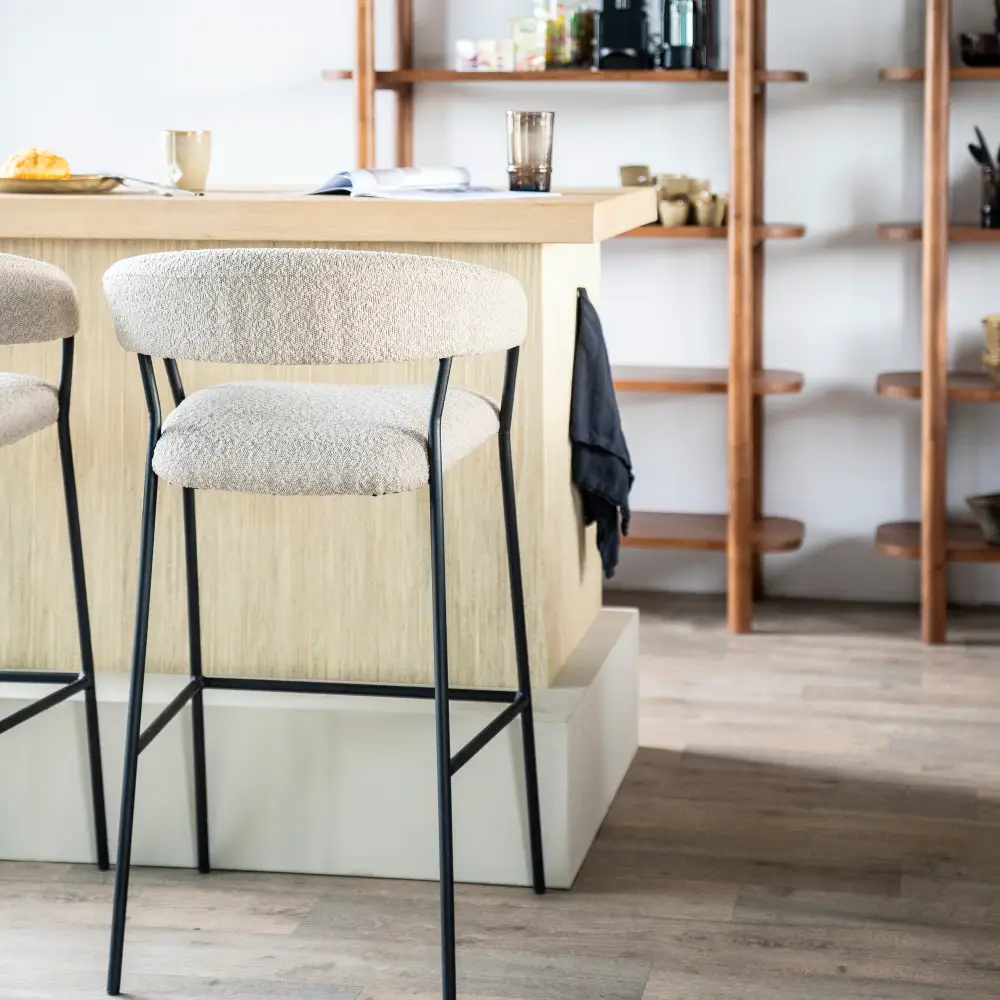 Luka Bar chair - taupe Copenhagen
