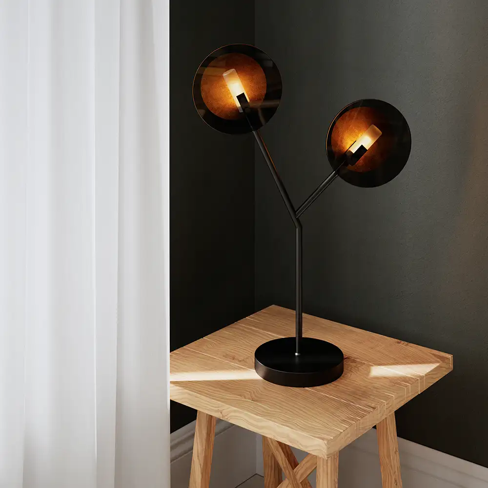 Turno table lamp Black