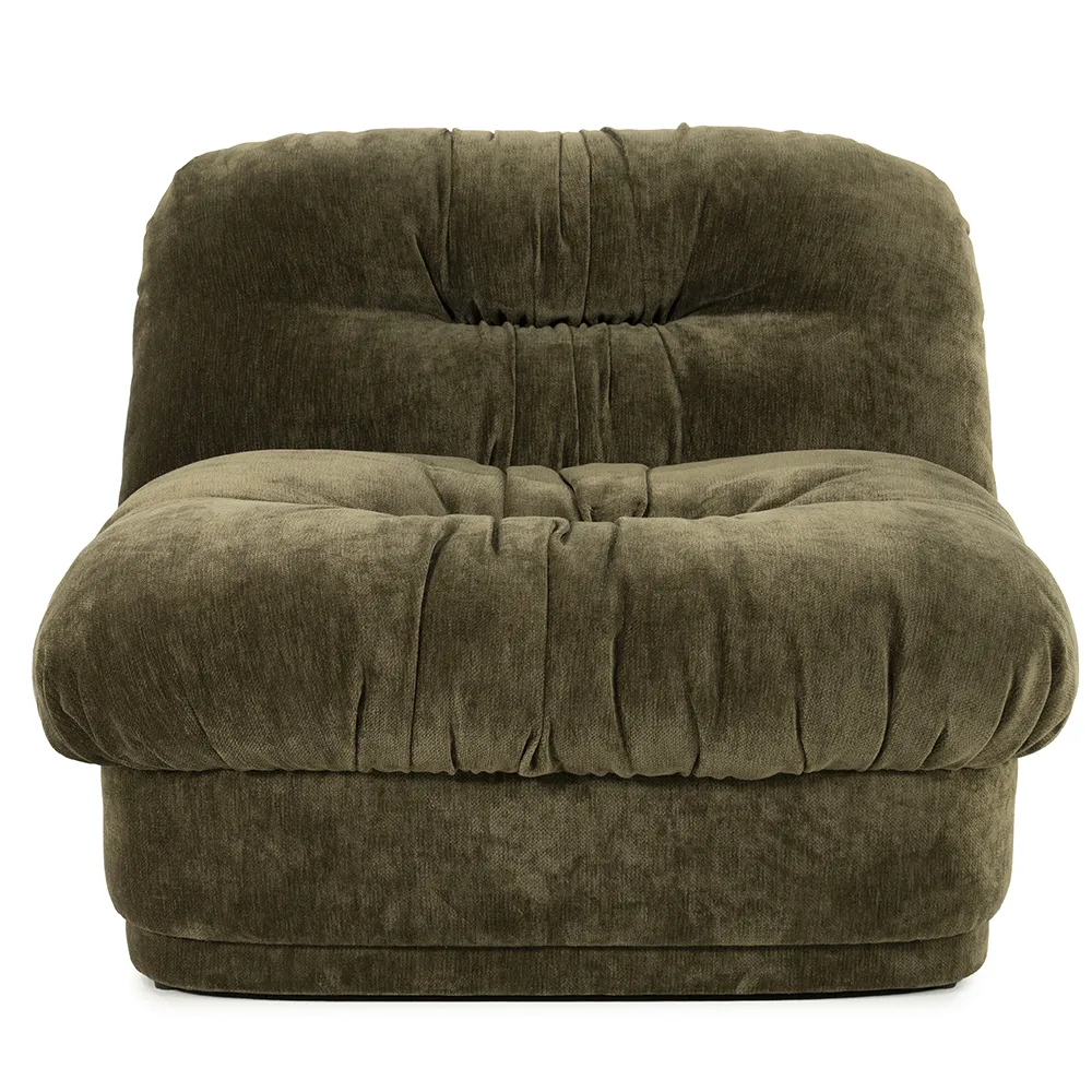 Nook armchair - green