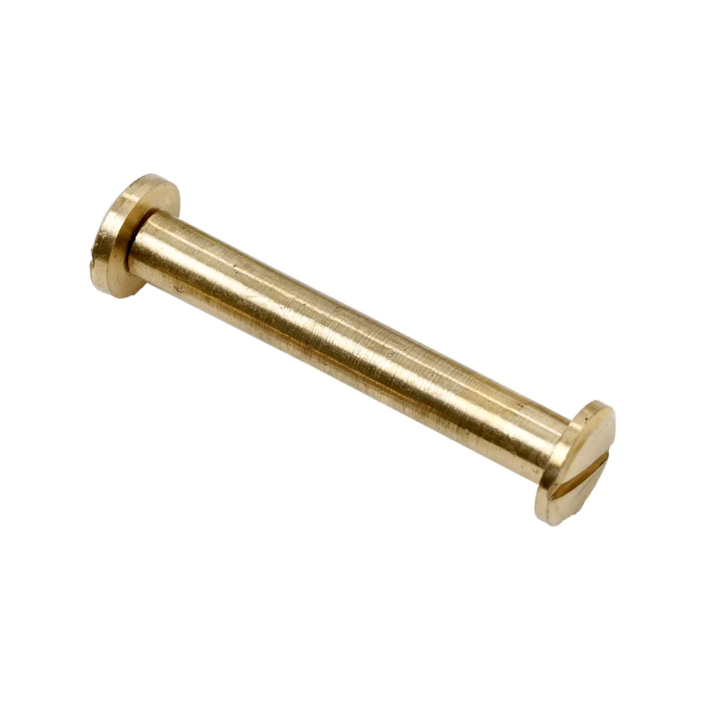 Bolt brass 9x60mm 