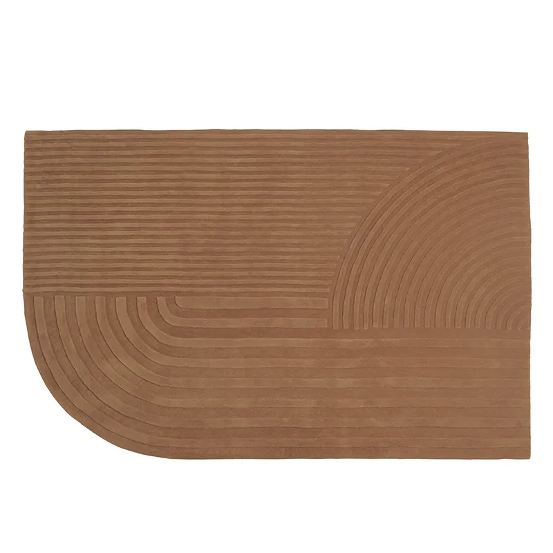 Relevo Rug 200 x 300 cm - Burnt Orange