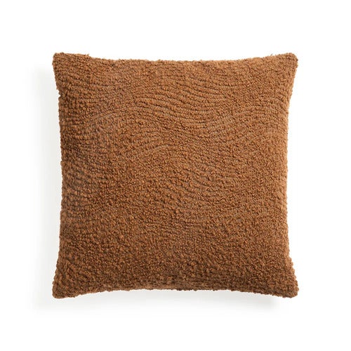 Cushion Wave 50x50 cm Cinnamon