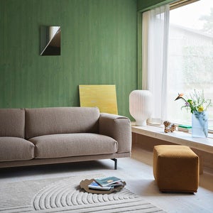 Rest Sofa 2-seater- Metal base/Hearth6/Black
