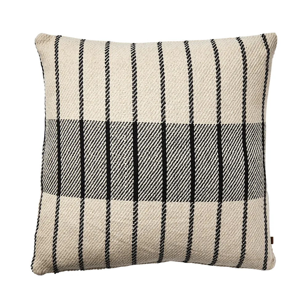 ANNA cushion cover black/ivory