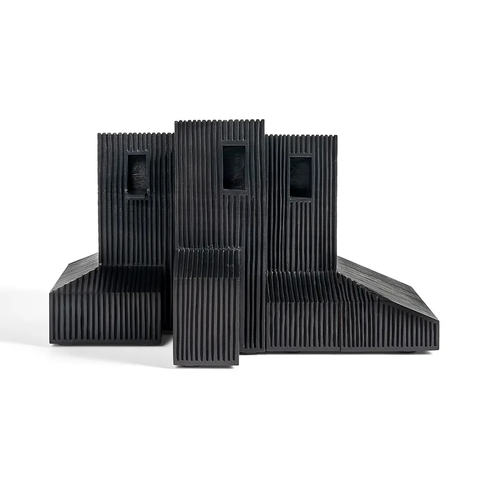 Modern Farmhouse object blackvarnished mahogany