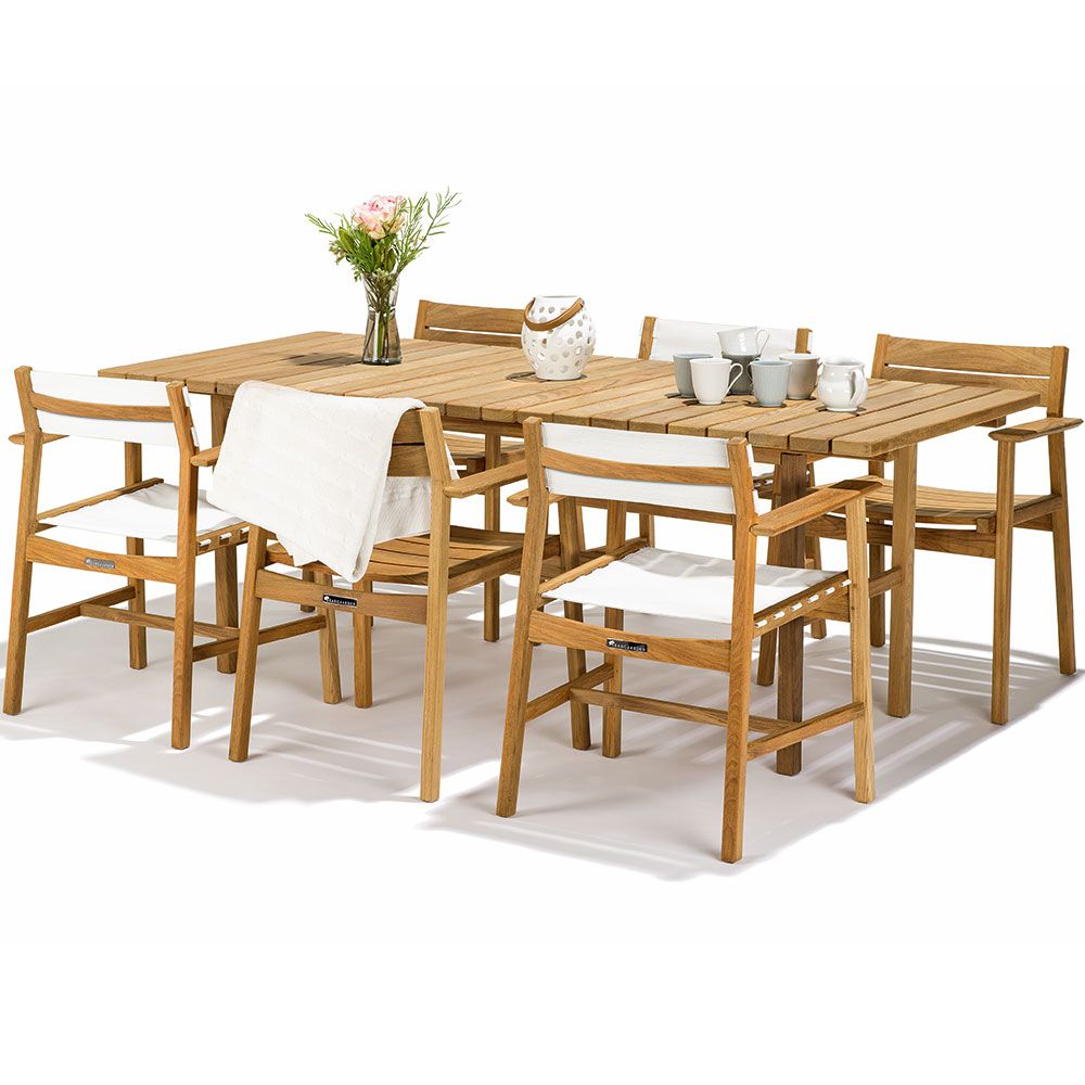 Djuro dining chair Teak/Batyline