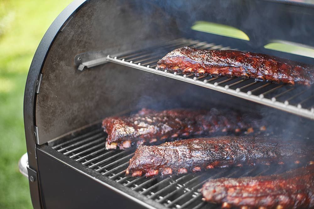 Smoke fire ex4 gbs pellet grill black