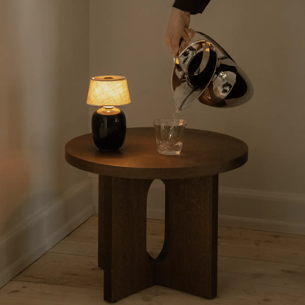 Torso Portable Lamp Black