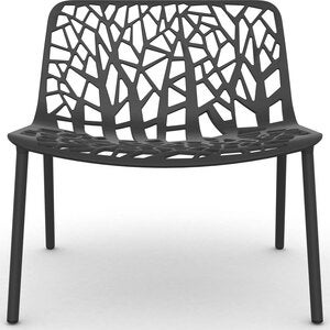 Forest lounge armchair Dark Blue