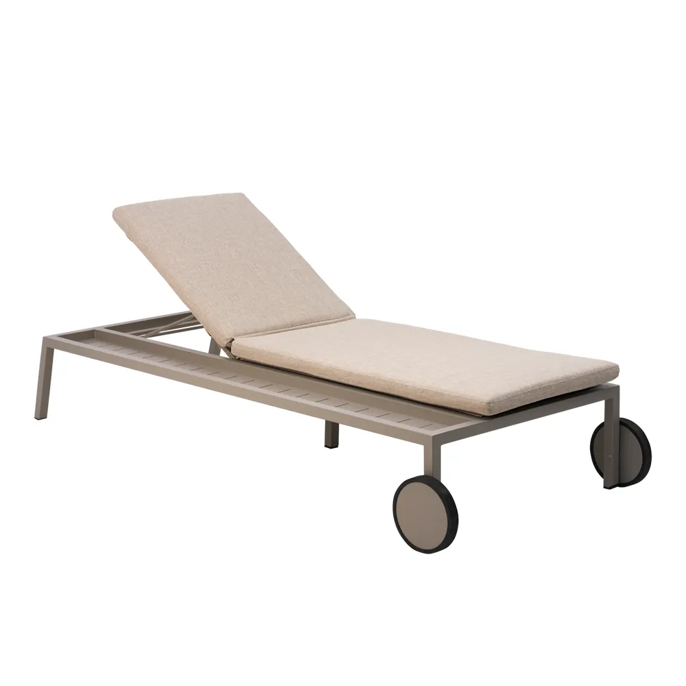 2-pack Samvaro sun lounger  Khaki / Sand