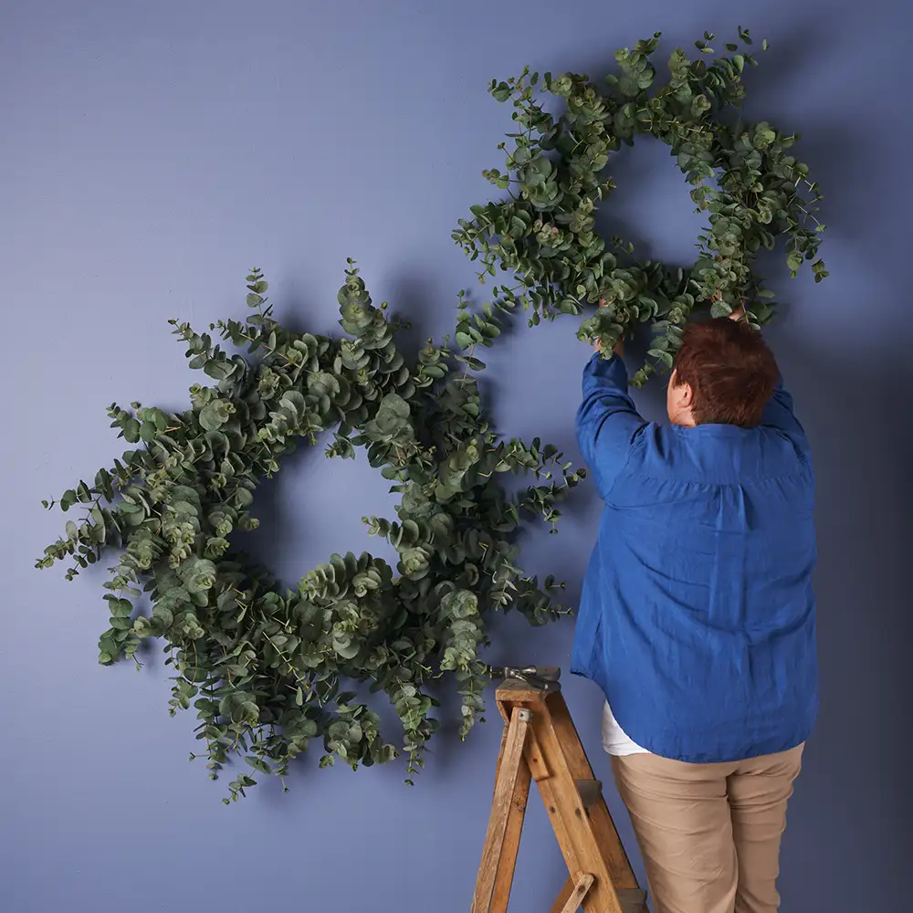 Eucalyptus wreath 100 cm