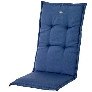 Canyon 6 cm Recliner cushion structured dralon Blue