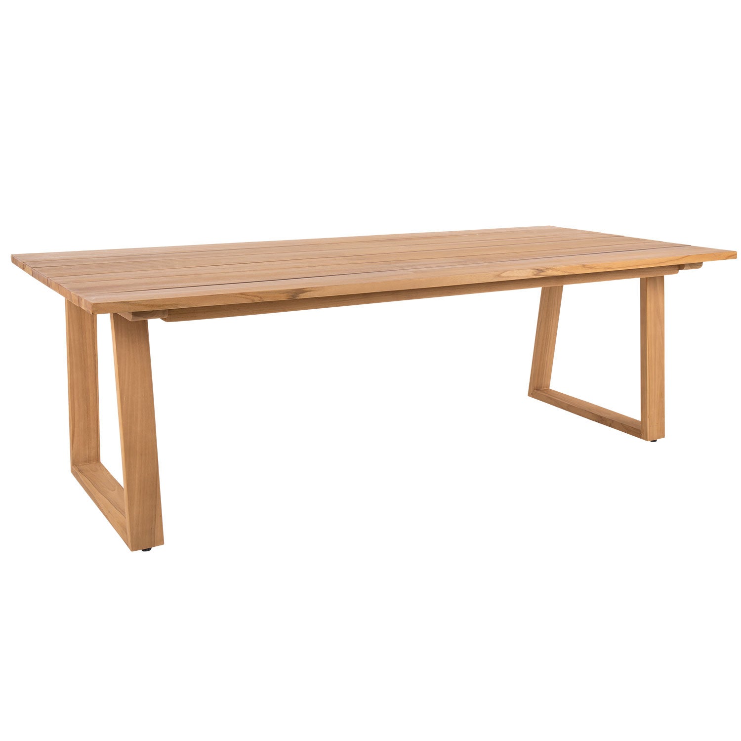 Laurion dining table 100x230 cm natural teak