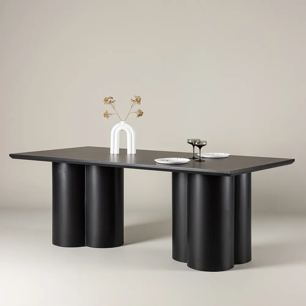 Olivia dining table 100x210 cm Black