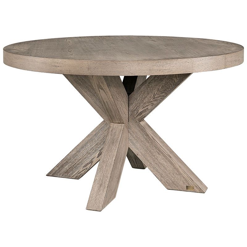 Hunter Dining Table 130 Cm Antique Grey