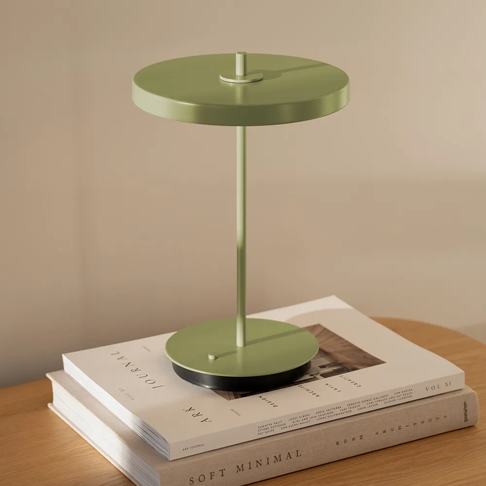 Asteria Move Monochrome Portable Lamp Leaf