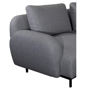 Aura armrest low Dark grey 