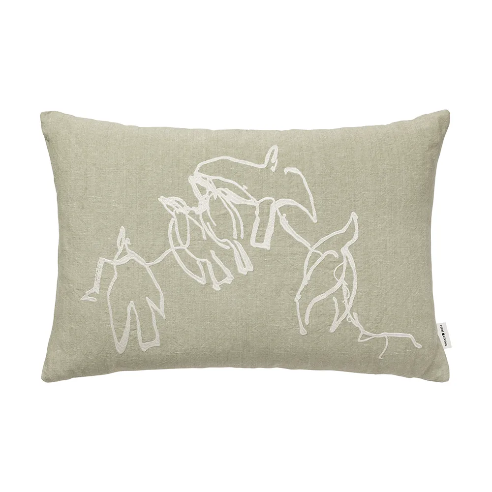 Vuelo Cushion Cover 40x60 cm - Elm Green